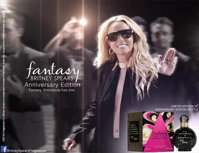 Britney Spears Fantasy ฉบับครบรอบ 10 ปี