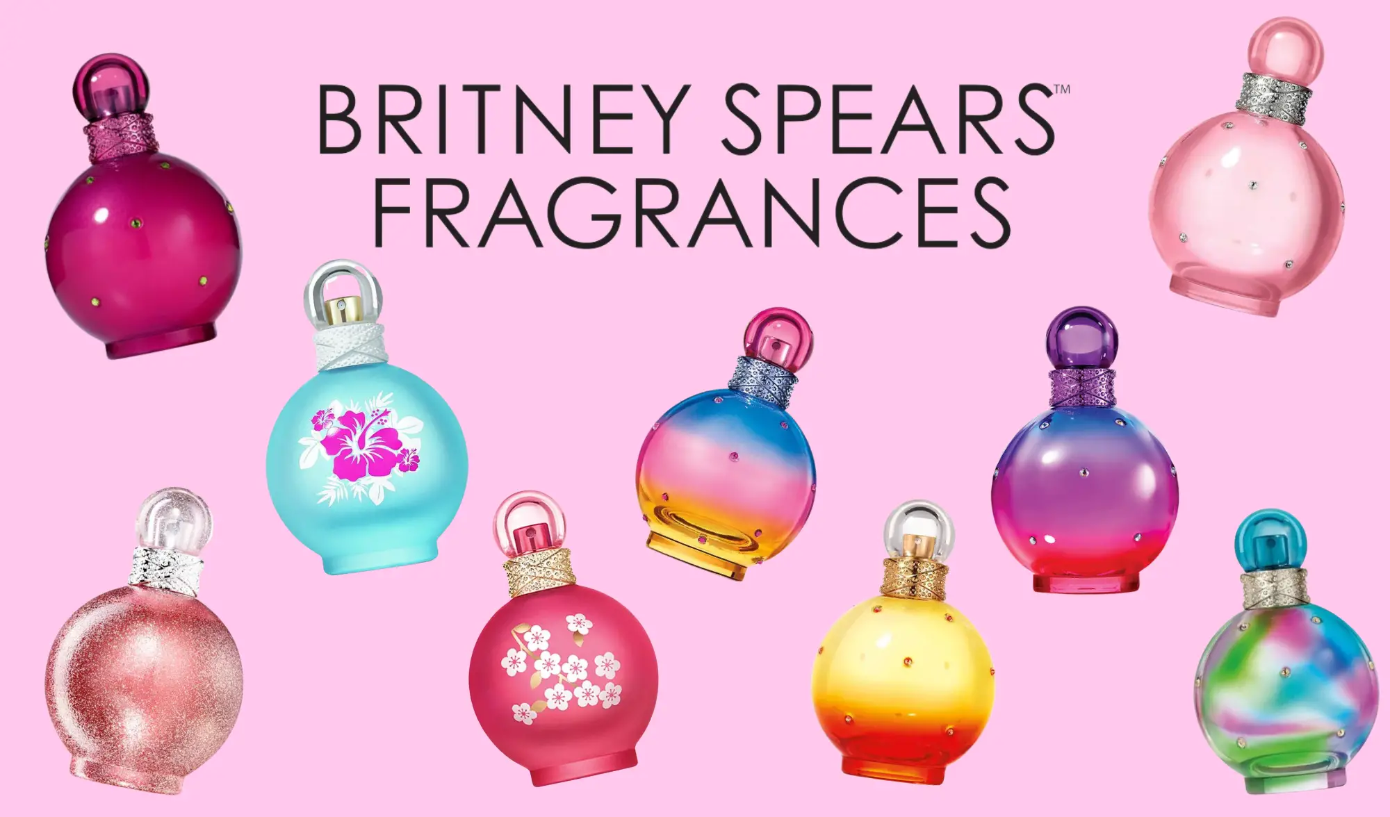¡Una guía para todos los perfumes de fantasía de Britney Spears!