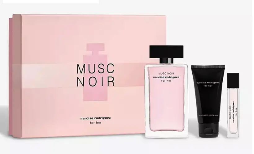 Narciso Rodriguez For Her Musc Noir with Body Lotion & Nước hoa Mini