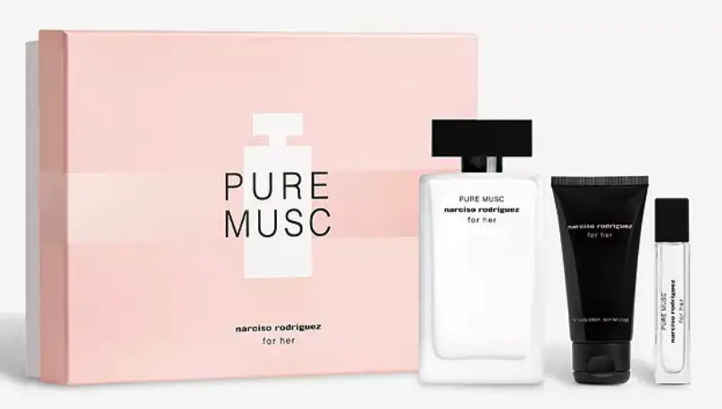Narciso Rodriguez For Her Pure Musc Eau de Parfum 100ml Fragrance Gift Set
