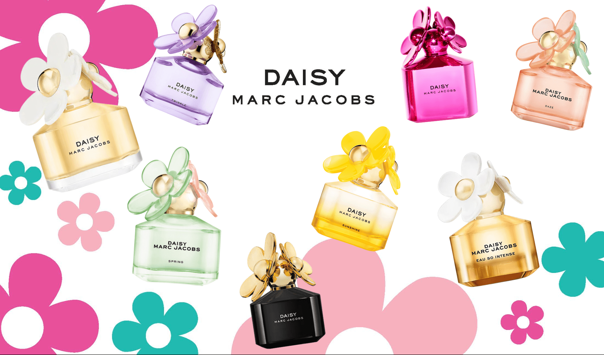The Ultimate Guide To Every Marc Jacobs Daisy Perfume