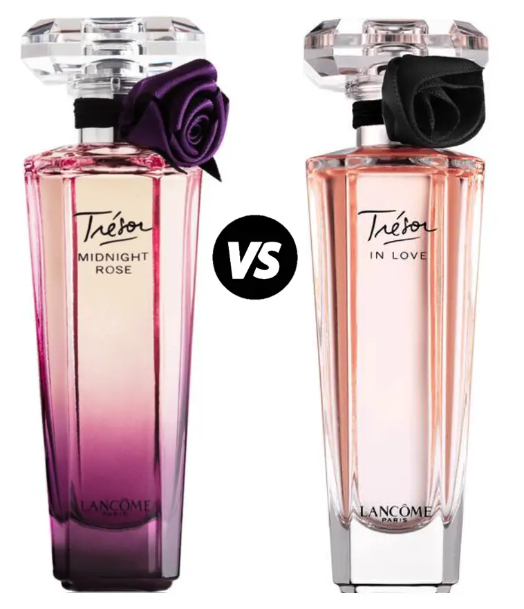 Lancôme Tresor Midnight Rose vs Tresor In Love