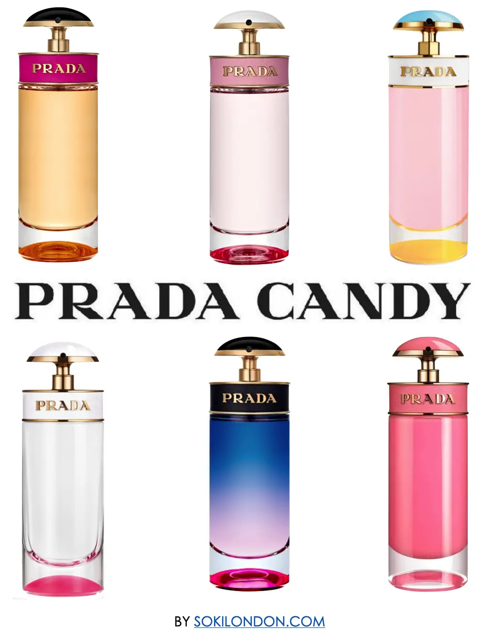 Prada Candy Perfume range Review | Soki London