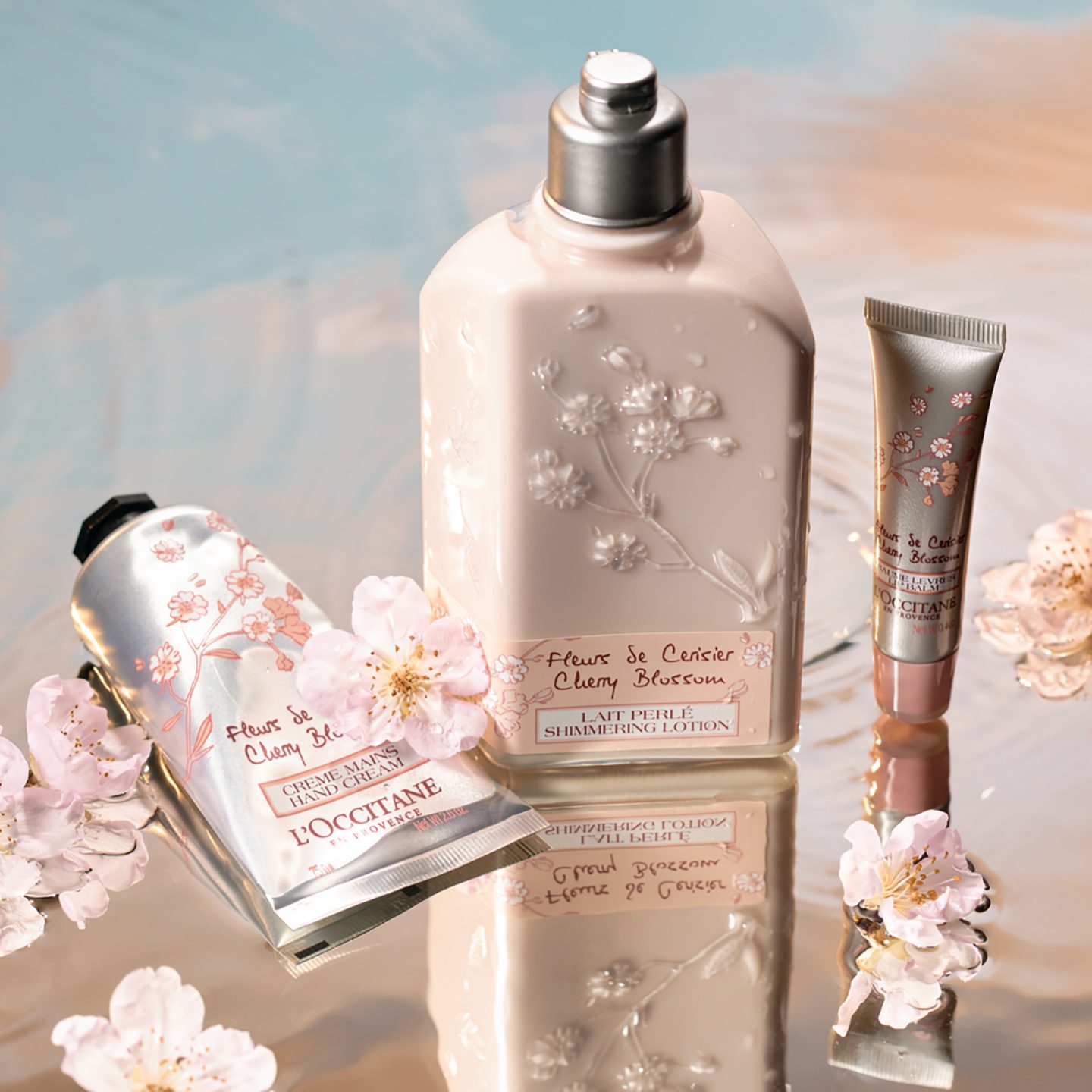 L'occitane Cherry Blossom Body Products