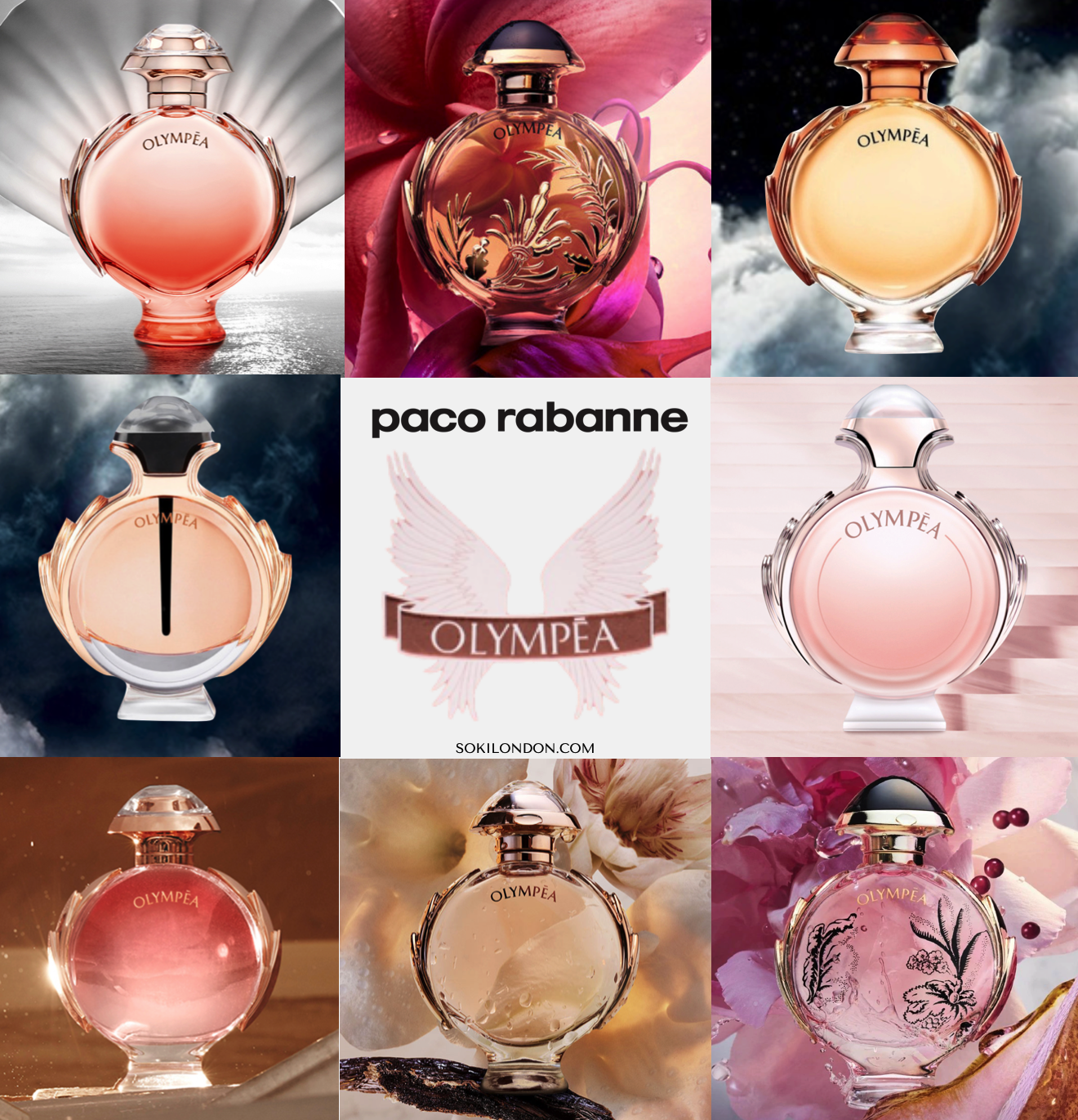 A Guide To Every Paco Rabanne Olympéa Perfume