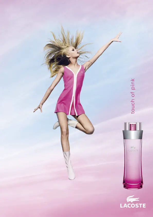 Lacoste Touch Of Pink perfume de naranja