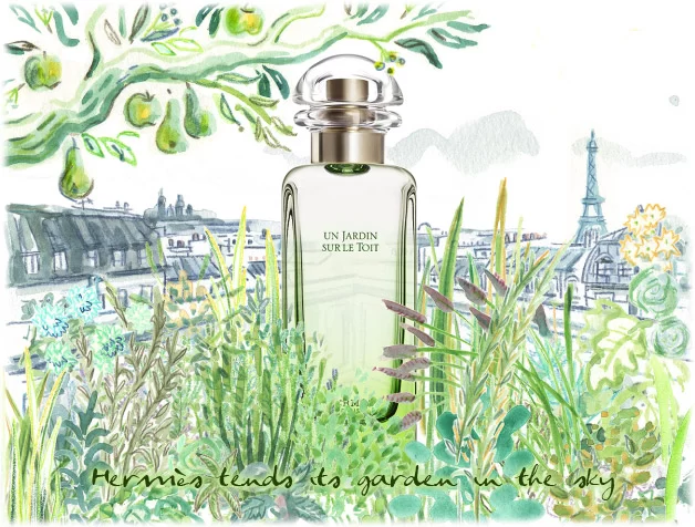 Nước hoa xanh tốt nhất của Hermes Un Jardin Sur Le Toit