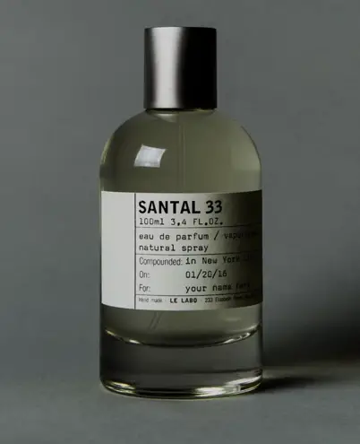 Le Labo Santal 33
Best Sandalwood Fragrances