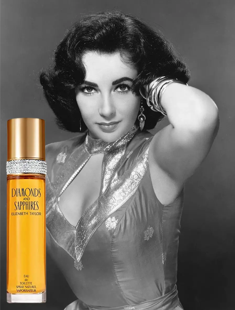 Diamond sapphire perfume hot sale elizabeth taylor