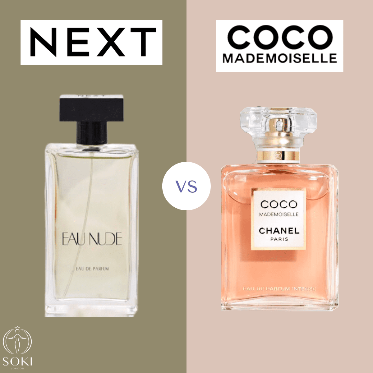 Next Eau Nude Dupe For Chanel Coco Mademoiselle