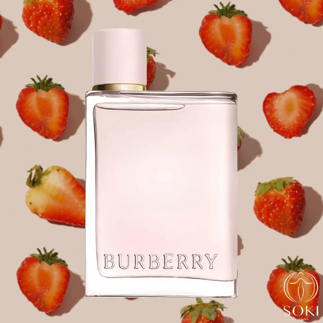 Burberry-Her-eau-de-parfum Los mejores perfumes de fresa