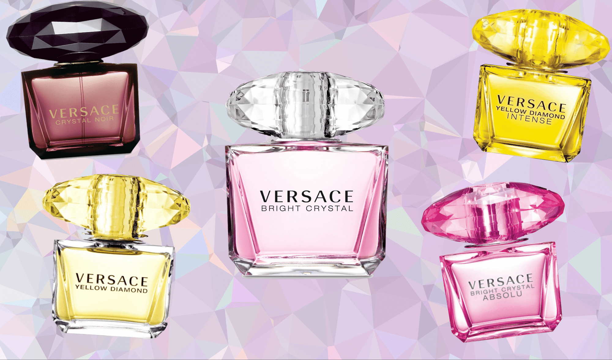 La guía definitiva de los perfumes de cristal y diamantes de Versace