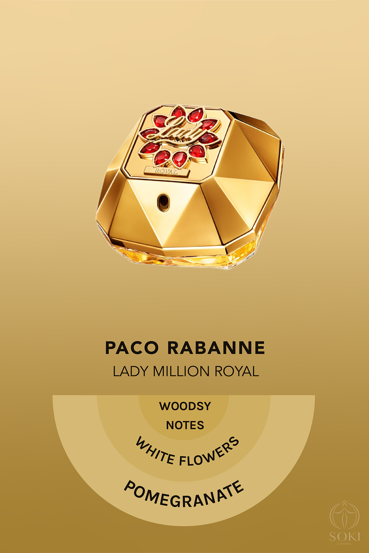 taco rabanne Lady Million Royal