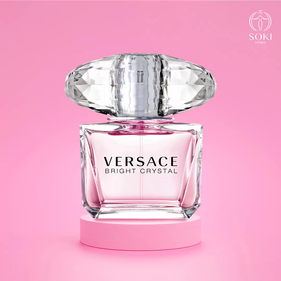 Versace Bright Crystal น้ำหอมดอกไม้ที่ดีที่สุดสำหรับฤดูร้อน