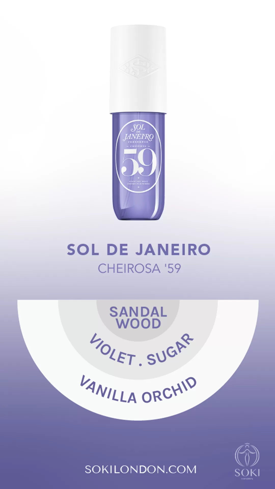 SOL DE JANEIRO
CHERIOSA 59 PERFUME MIST